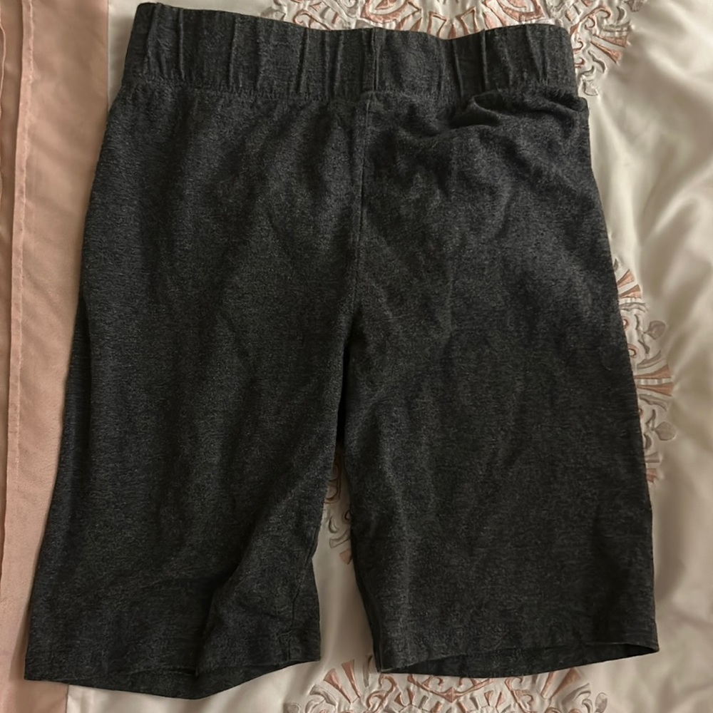 Women’s Gray Biker Shorts